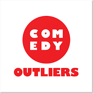 Comedy Outliers - Red Posters and Art